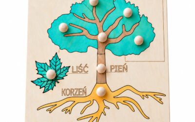 Budowa drzewa Montessori – 5 zabaw, które uczą dzieci przyrody