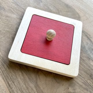 Układanka - puzzle montessori  kwadrat
