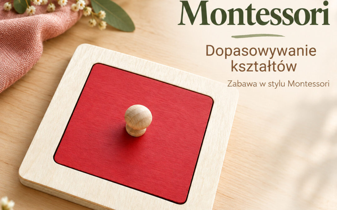 Kwadrat Montessori – 5 zabaw Montessori krok po kroku