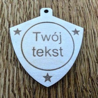 Drewniany medal personalizowany
